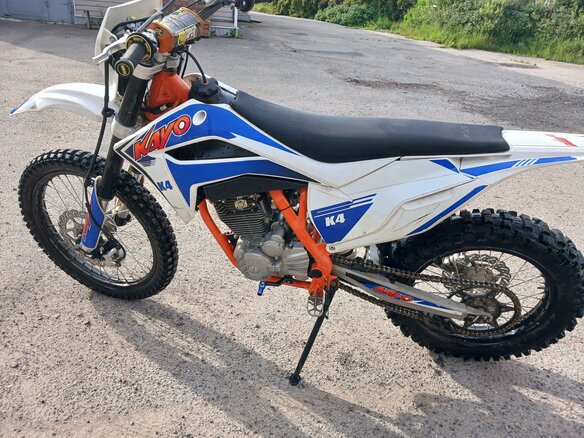 2023 Kayo K4 MX, синий, 120000 рублей - вид 2