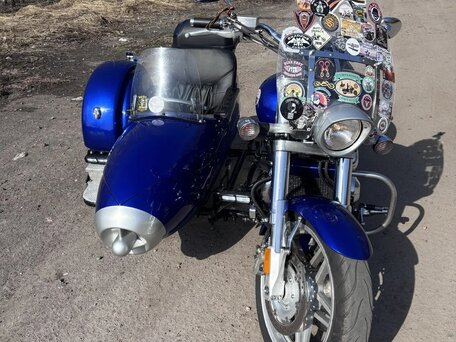 2006 Honda VTX 1800, голубой, 900000 рублей, вид 2