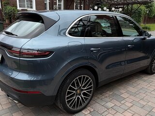 2018 Porsche Cayenne S III, голубой, 6600000 рублей, вид 4