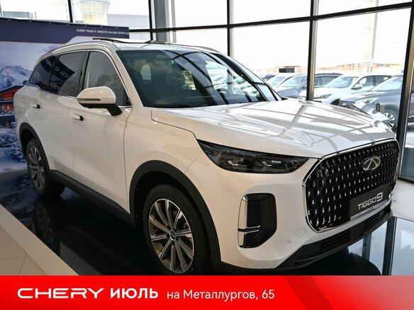 2025 Chery Tiggo 9 I, белый, 4235000 рублей