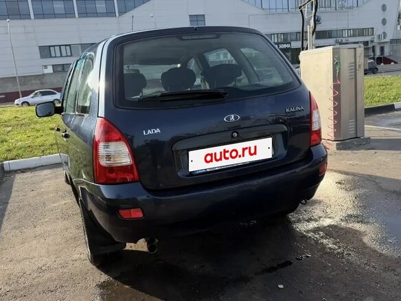 2013 Lada (ВАЗ) Kalina I, синий, 270000 рублей - вид 3