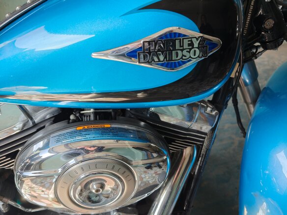 2011 Harley-Davidson Heritage, голубой, 1150000 рублей - вид 19