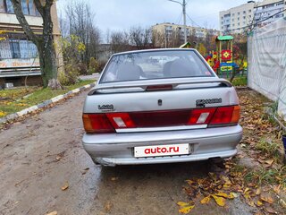 2009 Lada (ВАЗ) 2115, серебристый, 140000 рублей, вид 5
