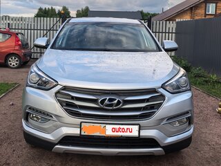 2018 Hyundai Santa Fe III Рестайлинг, серебристый, 2350000 рублей, вид 3