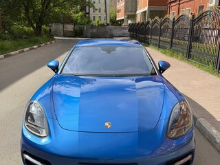 2017 Porsche Panamera 4 II, синий, 4790000 рублей, вид 2