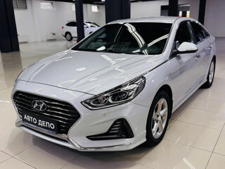 2019 Hyundai Sonata VII (LF) Рестайлинг, серебристый, 2019000 рублей, вид 1