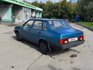 2000 Lada (ВАЗ) 21099, синий, 60000 рублей, вид 5