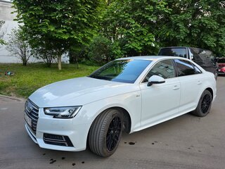 2018 Audi A4 V (B9), белый, 3199000 рублей, вид 1