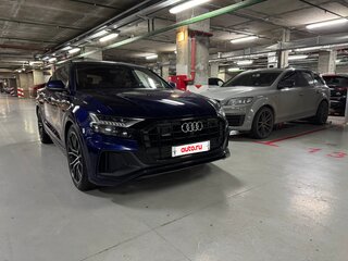 2019 Audi Q8 45 TDI I (4M), синий, 5999000 рублей, вид 4