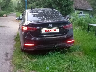 2017 Hyundai Solaris II, чёрный, 650000 рублей, вид 5