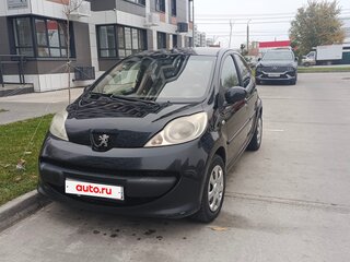 2007 Peugeot 107 I, чёрный, 290000 рублей, вид 1