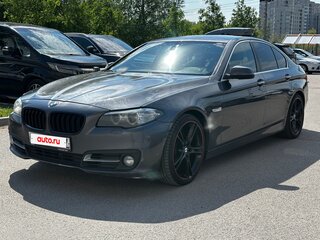 2015 BMW 5 серии 520d VI (F10/F11/F07) Рестайлинг, серый, 1540000 рублей, вид 2