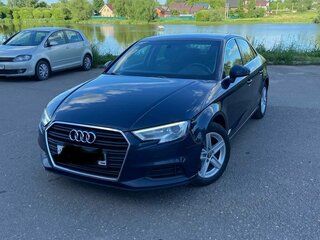 2018 Audi A3 III (8V) Рестайлинг, синий, 1799000 рублей, вид 1