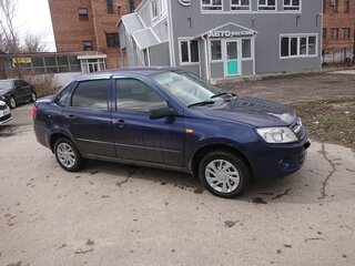 2012 Lada (ВАЗ) Granta I, синий, 269000 рублей, вид 4