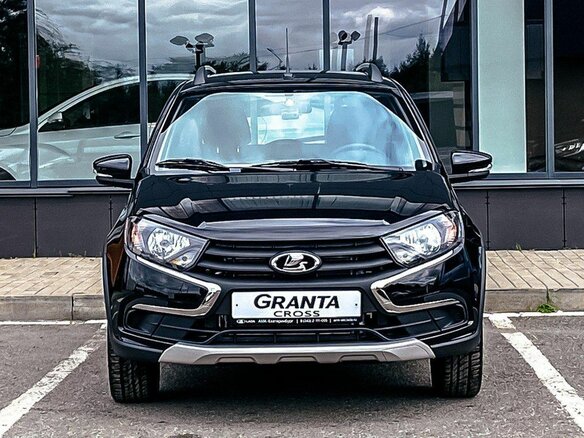 2025 Lada (ВАЗ) Granta Cross I Рестайлинг, чёрный - вид 2