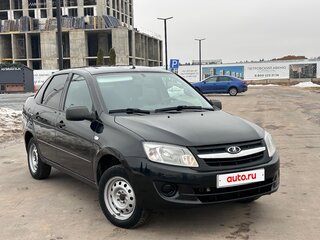 2013 Lada (ВАЗ) Granta I, синий, 325000 рублей, вид 4
