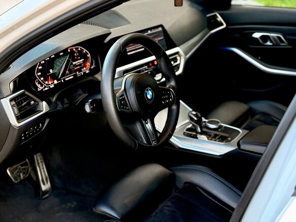 2019 BMW 3 серии 320d VII (G2x), белый, 3650000 рублей - вид 15
