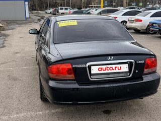 2008 Hyundai Sonata ТагАЗ IV (EF) Рестайлинг, чёрный, 510000 рублей, вид 2