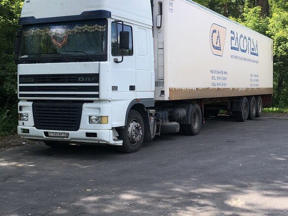 2001 DAF XF 95, белый, 3000000 рублей - вид 7