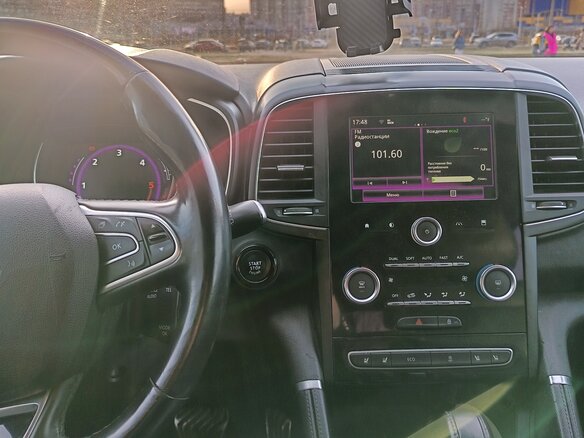 2017 Renault Samsung QM6 I, серый, 1550000 рублей - вид 14
