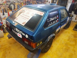 1999 Lada (ВАЗ) 2108, синий, 400000 рублей, вид 1