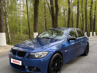 2007 BMW 3 серии 320i V (E90/E91/E92/E93), синий, 1300000 рублей, вид 3