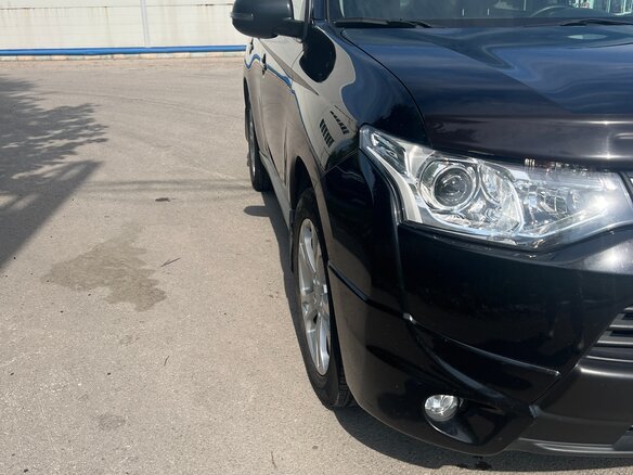 2013 Mitsubishi Outlander III, чёрный - вид 1
