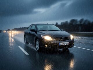2007 Toyota Corolla AMT X (E140, E150), чёрный, 850000 рублей, вид 1