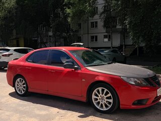 2008 Saab 9-3 II Рестайлинг, красный, 375000 рублей, вид 3