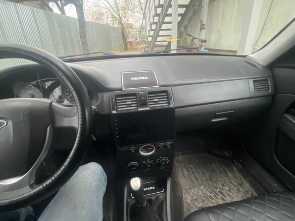 2012 Lada (ВАЗ) Priora I, зелёный, 350000 рублей - вид 3