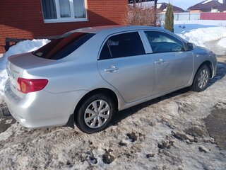 2008 Toyota Corolla X (E140, E150), серебристый, 595000 рублей, вид 2