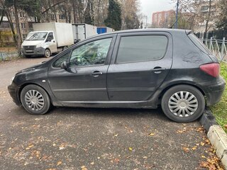 2004 Peugeot 307 I, чёрный, 95000 рублей, вид 4