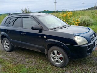 2004 Hyundai Tucson I, чёрный, 620000 рублей, вид 4