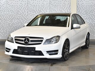 2013 Mercedes-Benz C-Класс 180 III (W204) Рестайлинг, белый, 1900000 рублей, вид 3