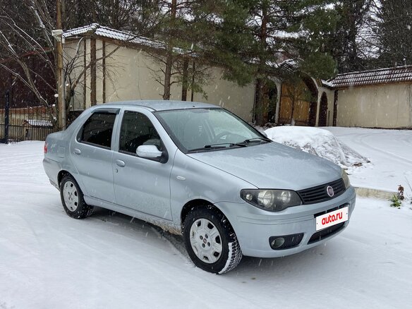 2010 Fiat Albea I Рестайлинг, серебристый, 315000 рублей - вид 3