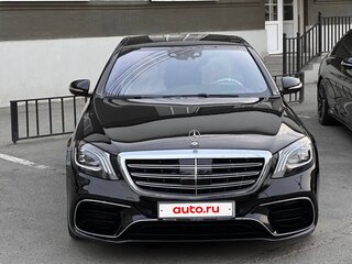 2014 Mercedes-Benz S-Класс AMG 63 AMG Long III (W222, C217), чёрный, 6000000 рублей, вид 2