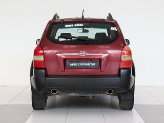 2008 Hyundai Tucson I, красный, 555000 рублей, вид 4