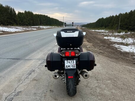 2007 Yamaha FJR1300, пурпурный, 750000 рублей, вид 2
