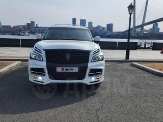 2015 Infiniti QX80 I Рестайлинг, белый, 4350000 рублей, вид 2
