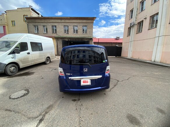 2012 Honda Freed I Рестайлинг, синий, 950000 рублей - вид 4