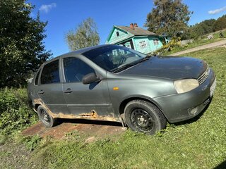 2008 Lada (ВАЗ) Kalina I, серый, 85000 рублей, вид 2