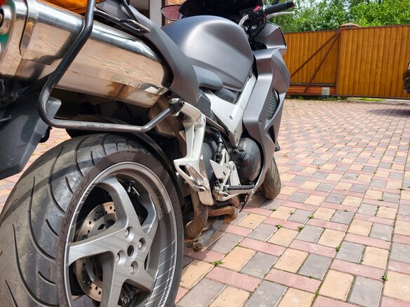 2005 Honda VFR 800, серый, 410000 рублей - вид 5