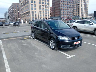 2014 Volkswagen Sharan II, чёрный, 950000 рублей, вид 3