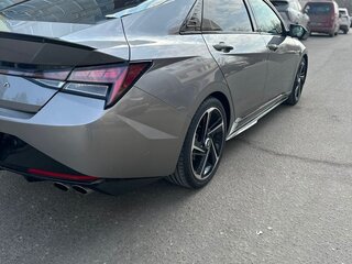 2021 Hyundai Elantra N Line VII (CN7), серый, 1760000 рублей, вид 4