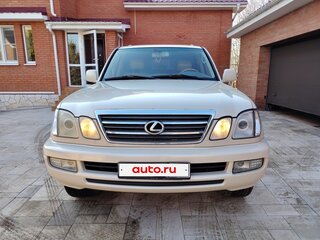 2002 Lexus LX 470 II Рестайлинг, бежевый, 1600000 рублей, вид 3