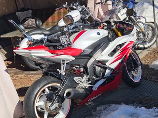 2006 Yamaha YZF-R6, белый, 770000 рублей, вид 2