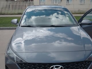 2021 Hyundai Solaris II Рестайлинг, серый, 1450000 рублей, вид 3