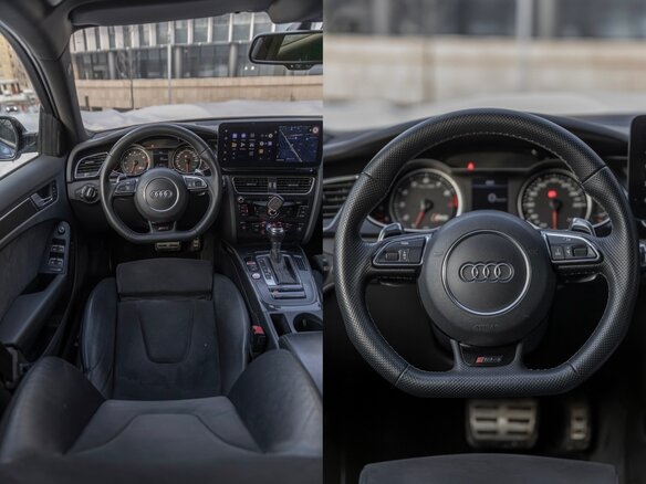 2013 Audi RS 4 III (B8), синий, 4900000 рублей - вид 7