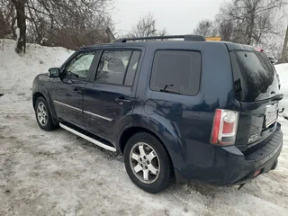 2012 Honda Pilot II Рестайлинг, синий, 1540000 рублей, вид 3