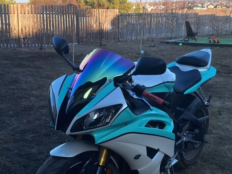 2010 Yamaha YZF-R6, синий, 749000 рублей, вид 4